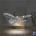 Uçak Kaptan Pilot Kişiye Özel 3D Lamba - Masa Gece Lambası