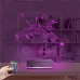 Savaş Uçağı Pilot Kişiye Özel 3D Lamba - Masa Gece Lambası