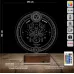 Astroloji Akrep Burcu Kişiye Özel 3D Lamba - Masa Gece Lambası