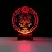 Astroloji Akrep Burcu Kişiye Özel 3D Lamba - Masa Gece Lambası