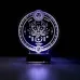 Astroloji Akrep Burcu Kişiye Özel 3D Lamba - Masa Gece Lambası