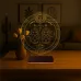 Astroloji İkizler Burcu Kişiye Özel 3D Lamba - Masa Gece Lambası