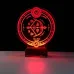 Astroloji Yay Burcu Kişiye Özel 3D Lamba - Masa Gece Lambası