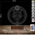 Astroloji Yengeç Burcu Kişiye Özel 3D Lamba - Masa Gece Lambası