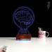 Ampul Beyin İdea Kişiye Özel 3D Lamba - Masa Gece Lambası