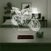 Motor Motorcu Motosiklet Kişiye Özel 3D Lamba - Masa Gece Lambası