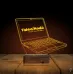 Laptop Notbook Bilgisayar Kişiye Özel 3D Lamba - Masa Gece Lambası