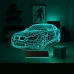Spor Araba Bmw Tasarım Kişiye Özel 3D Lamba - Masa Gece Lambası