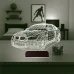 Spor Araba Bmw Tasarım Kişiye Özel 3D Lamba - Masa Gece Lambası