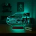 Audi Tasarım Kişiye Özel 3D Lamba - Masa Gece Lambası