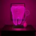 Smile Diş Hekimi Diş Doktoru Hediye Kişiye Özel 3D Lamba - Masa Gece Lambası
