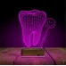 Smile Diş Hekimi Diş Doktoru Hediye Kişiye Özel 3D Lamba - Masa Gece Lambası