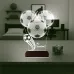 Futbol Topu Futbolcu Hediye Kişiye Özel 3D Lamba - Masa Gece Lambası