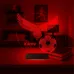 Kartal Top Futbol Taraftar Hediye Kişiye Özel 3D Lamba - Masa Gece Lambası