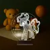 Ponny At Çocuk Odası Kişiye Özel 3D Lamba - Masa Gece Lambası