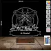 Kelebek Tasarım Sevgiliye Hediye Kişiye Özel 3D Lamba - Masa Gece Lambası