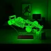 Formula Yarış Arabası Kişiye Özel 3D Lamba - Masa Gece Lambası