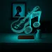 Klasik Gitar Müzisyen Hediye Kişiye Özel 3D Lamba - Masa Gece Lambası