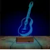 Klasik Gitar Müzisyen Hediye Kişiye Özel 3D Lamba - Masa Gece Lambası