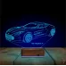 Spor Araba Aston Martin Tasarım Kişiye Özel 3D Lamba - Masa Gece Lambası