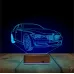 Araba Bmw Tasarım Kişiye Özel 3D Lamba - Masa Gece Lambası