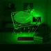 Dj Mixer Müzik Kişiye Özel 3D Lamba - Masa Gece Lambası