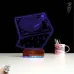 Dj Mixer Müzik Kişiye Özel 3D Lamba - Masa Gece Lambası