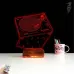 Dj Mixer Müzik Kişiye Özel 3D Lamba - Masa Gece Lambası