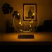 Müzik Nota Mikrofon Kişiye Özel 3D Lamba - Masa Gece Lambası