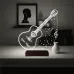 Klasik Gitar Müzisyen Hediye Kişiye Özel 3D Lamba - Masa Gece Lambası