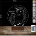 Unicorn At Çocuk Odası Hediye Kişiye Özel 3D Lamba - Masa Gece Lambası