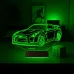 Spor Araba Honda GTR Otomobil Kişiye Özel 3D Lamba - Masa Gece Lambası