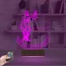 Adalet Kadın Hukuk Avukat Hediye Kişiye Özel 3D Lamba - Masa Gece Lambası