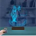 Adalet Kadın Hukuk Avukat Hediye Kişiye Özel 3D Lamba - Masa Gece Lambası