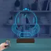 Hemşire Hediye Kişiye Özel 3D Lamba - Masa Gece Lambası