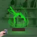 Jimnastik Jimlastik Kişiye Özel 3D Lamba - Masa Gece Lambası