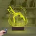Jimnastik Jimlastik Kişiye Özel 3D Lamba - Masa Gece Lambası