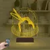 Jimnastik Jimlastik Kişiye Özel 3D Lamba - Masa Gece Lambası