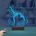 Jimnastik Jimlastik Kişiye Özel 3D Lamba - Masa Gece Lambası