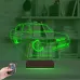 Fiat Tofaş Doğan Tofaşk Araba Kişiye Özel 3D Lamba - Masa Gece Lambası