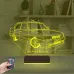Fiat Tofaş Doğan Tofaşk Araba Kişiye Özel 3D Lamba - Masa Gece Lambası