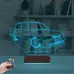 Fiat Tofaş Doğan Tofaşk Araba Kişiye Özel 3D Lamba - Masa Gece Lambası