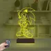 Sonic Çocuk Odası Hediye Kişiye Özel 3D Lamba - Masa Gece Lambası