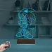 Sonic Çocuk Odası Hediye Kişiye Özel 3D Lamba - Masa Gece Lambası