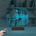Paskalya Tavşan Yumurta Çocuk Odası Kişiye Özel 3D Lamba - Masa Gece Lambası