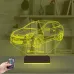 Opel Astra Araba Kişiye Özel 3D Lamba - Masa Gece Lambası