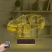 Opel Astra Araba Kişiye Özel 3D Lamba - Masa Gece Lambası