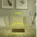Ampul İdea Tasarım Kişiye Özel 3D Lamba - Masa Gece Lambası