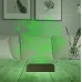 Makine Mühendisi Hediye Çark Tasarım Kişiye Özel 3D Lamba - Masa Gece Lambası