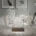 İtfaiye İtfaiyeci Hediye Kişiye Özel 3D Lamba - Masa Gece Lambası